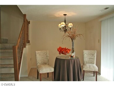 Dining Room - Dining room has double sliding doors