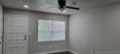 Nice to have a ceiling fan.