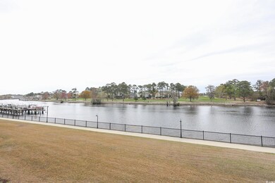 Water view featuring fence