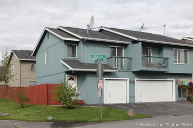 Street corner view w/cedar fence