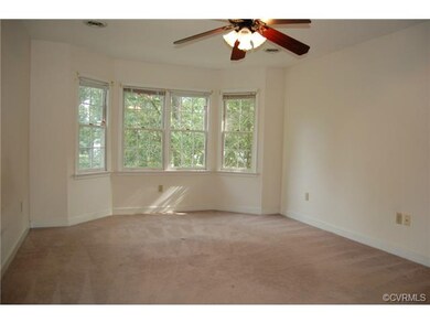 Master: 17x13 -- wall to wall carpeting, large wal