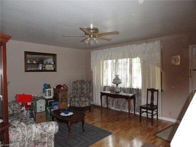 Living Room w/new Hickory wood flooring