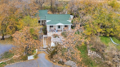 Aerial view of property and surrounding area