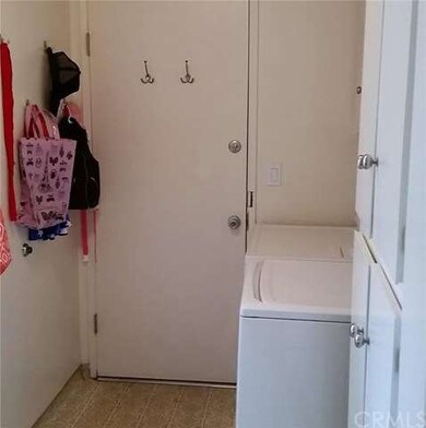Laundry room off kitchen