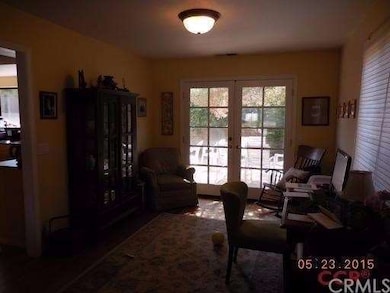 Formal dining area open to the formal living area