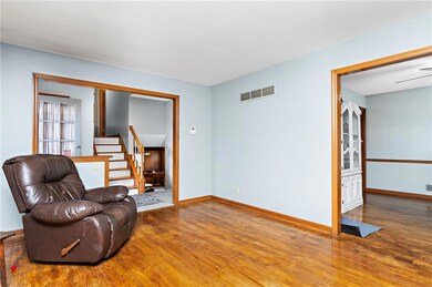 Family room on main level