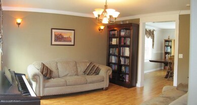 Living room off front entry