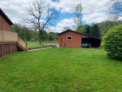Garage with Lean-to View