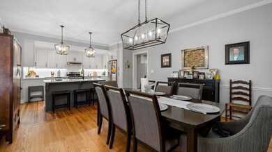Dining and kitchen