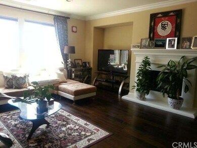Family Room with Fire Place and lots of windows
