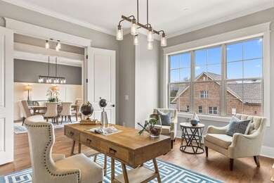 This Optional Study/Flex  second bedroom on the main level (fifth bedroom in total)