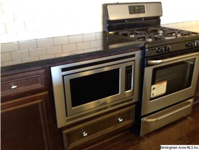 Gas Stove, Beaded Board Hood