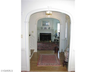 Foyer - Living Room Looking Into Study through the