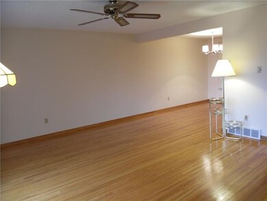 Exterior Front Living room with hardwood floors