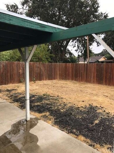 Back Patio and yard