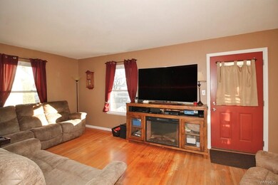 Living Room with hardwood floors.