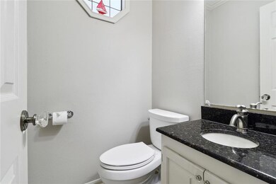 Downstairs half bath