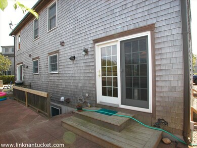 Rear patio-Unit#2 to the left