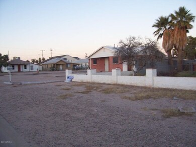 North end of property