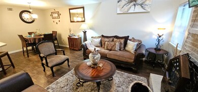 Spacious living room.