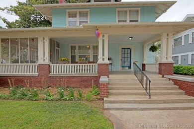 A true Craftsman featuring a large covered porch a