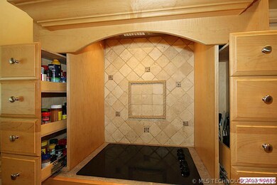 Check this out!!!  A pull out spice rack and knife