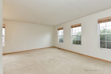 Living room ~ freshly painted with new carpet