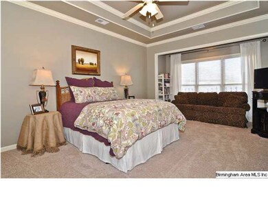Master Suite is so large. Look at the sitting area