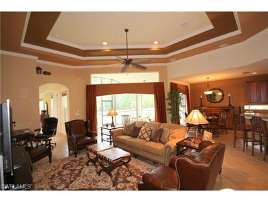 Great room looking to lanai