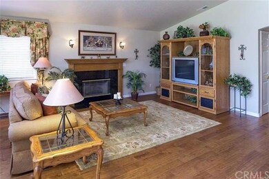 Vaulted ceiling makes the home seem larger than it