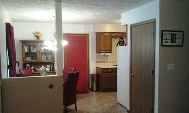 Dining/Kitchen from living room