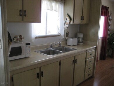 View of Kitchen from Laundry Room