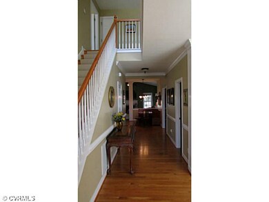 Foyer - Foyer has beautiful hardwood floors.