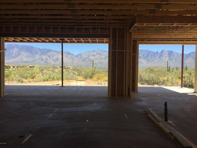 Entry way looking east