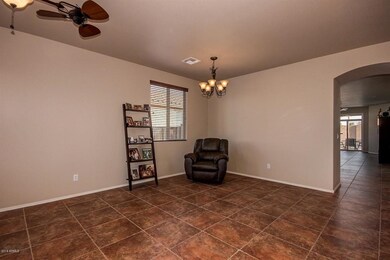 Tiled Formal Living & Dining Room