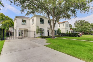 Secondary view of this River Oaks home. Home has an abundance of additional parking, front and back lush landscaping; above the carport is a guest area with a full bath and large closet.