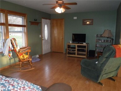 Living room   front door and closet door