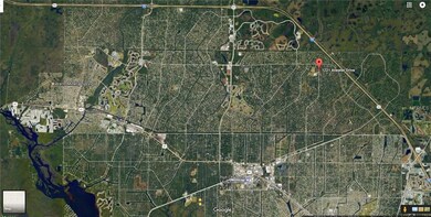 Satellite image of North Port and Port Charlotte