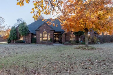 View of front facade with a front yard