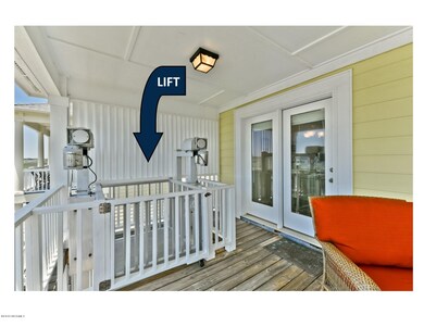 A lift from ground level to the top!