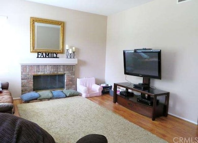 Nice family room with low maintenance laminate flo