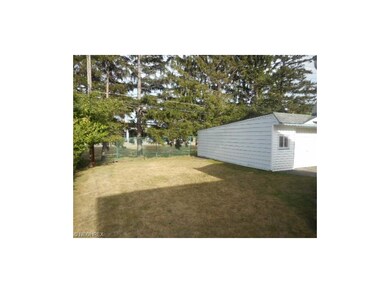 Nice backyard with no neighbors behind you.