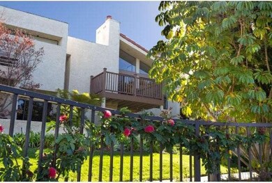 Upstairs balcony from pool
