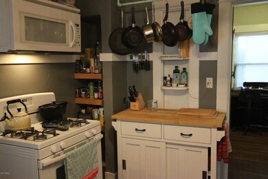 Kitchen stove area