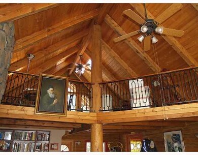 2nd Floor Plan. Upstairs loft overlooks the living