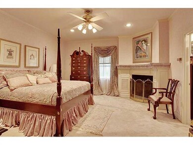 Master Bedroom. Master bedroom has a wood burning