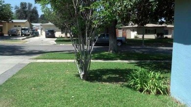 The view from the porch on to the street 
