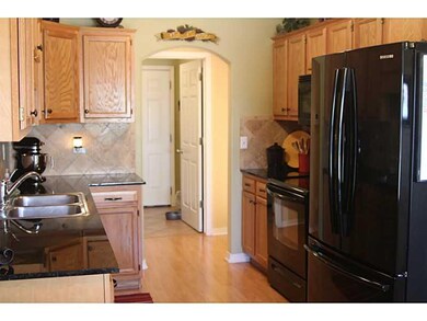 Kitchen. Granite counter tops. Frig conveys with h