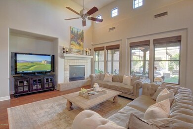 Soaring ceilings