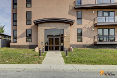 Front entry with elevator
